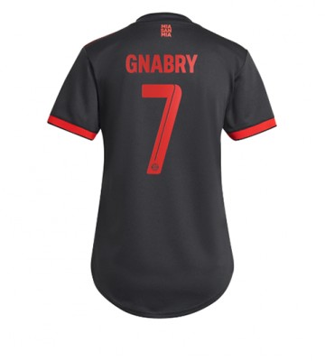 Bayern Munich Serge Gnabry #7 Tredjedrakt Kvinner 2022-23 Kortermet